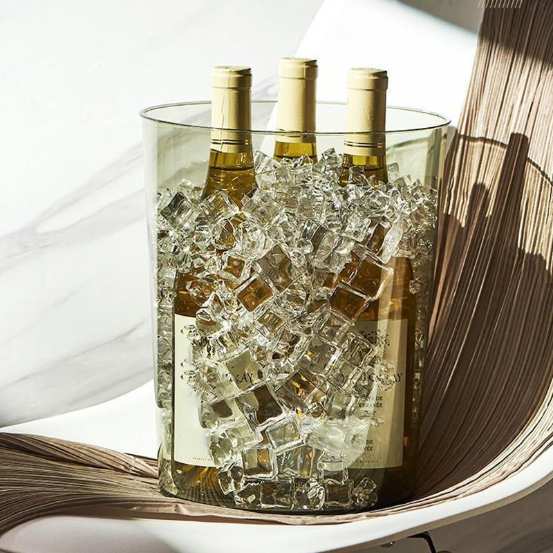 Transparante Prullenbak Zonder Deksel Afvalbak Thuis Kantoor Bureau Afval Afvalcontainer Afvalmand Keuken Vuilnisbak