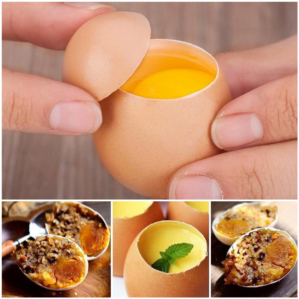 Stainless Steel Egg Cracker: Handheld Egg Shell Opener & Cutter - Perfect Kitchen Gadget for Precise Egg Preparation
