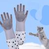 Pet Bathing Gloves, Silicone Hair Removal and Massage Gloves, High-Density Teeth Cleaning Gloves, Pet Grooming Gloves for Cats and Dogs