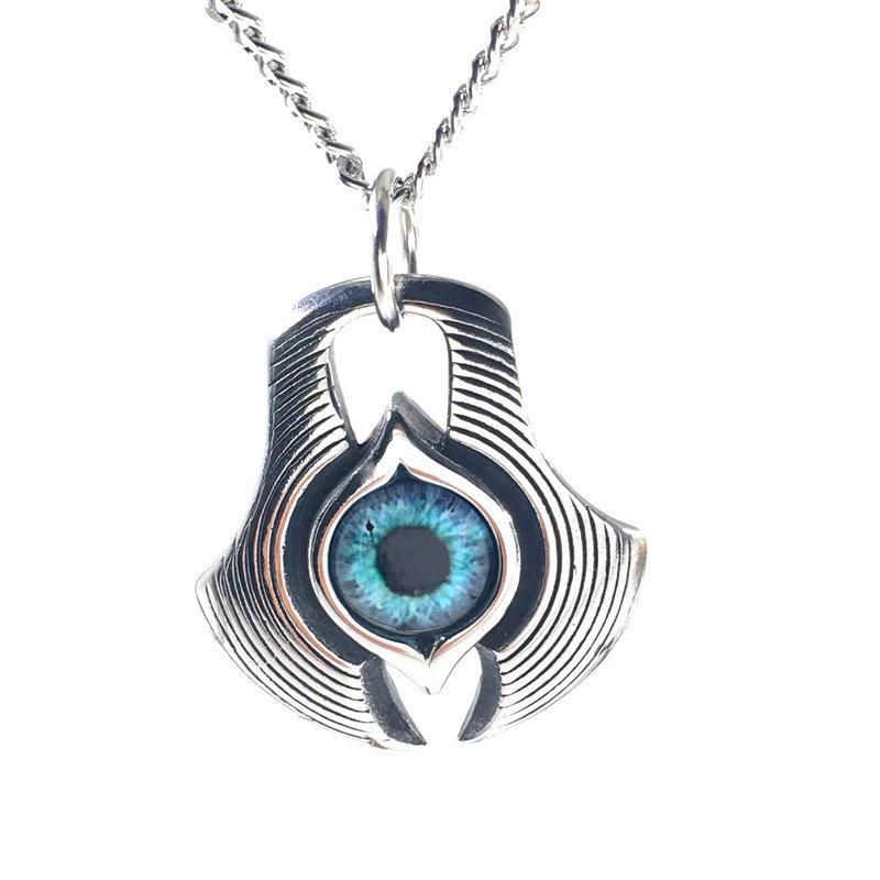 

Men s Stainless Steel Evil Eye Hip-Hop Rock Necklace Pendant Pendant only