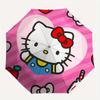 Hello Kitty,Bow Automatic Umbrella-Foldable, Durable 8-Bone Design, Compact and Stylish, Great for Camping, Halloween, Christmas, Mother's D
