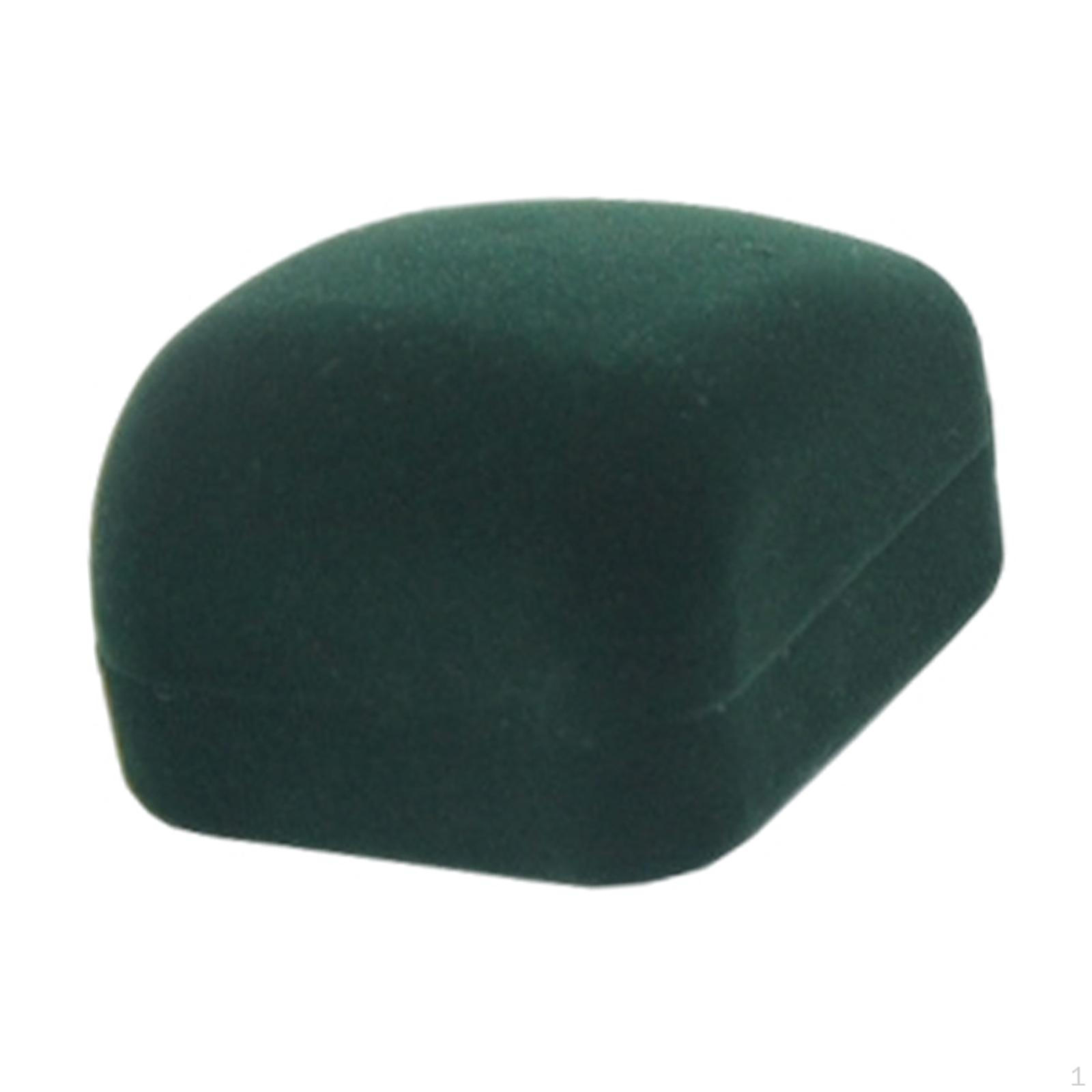 

Бархатная витрина для брошей, органайзер для ювелирных изделий, футляр для лацканных значков зелёный