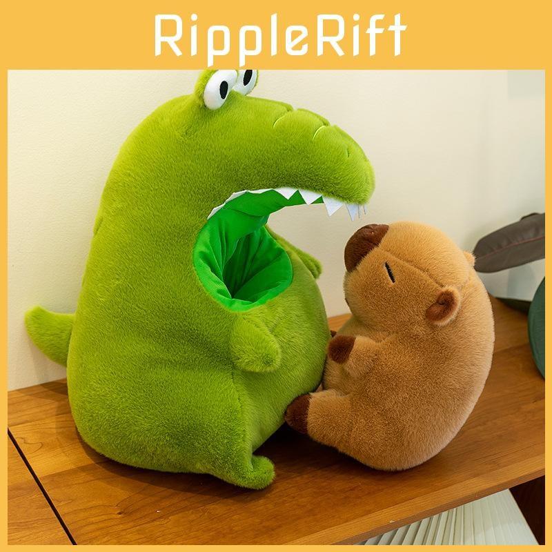 Crocodile Capybara Plush Doll Childrens Animal Cartoon Animation Toy Cotton Pp