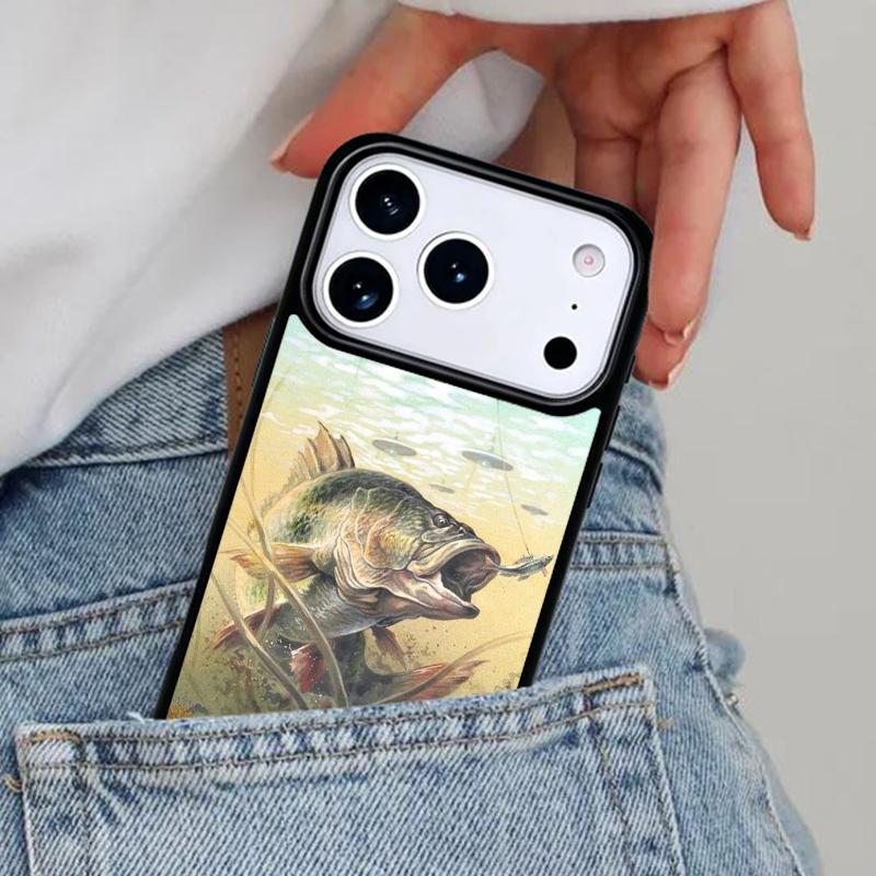 Trout Fishing Phone Case for iPhone 17ProMax 12 13 14 15 16e 17 Pro Max Plus Air Cover