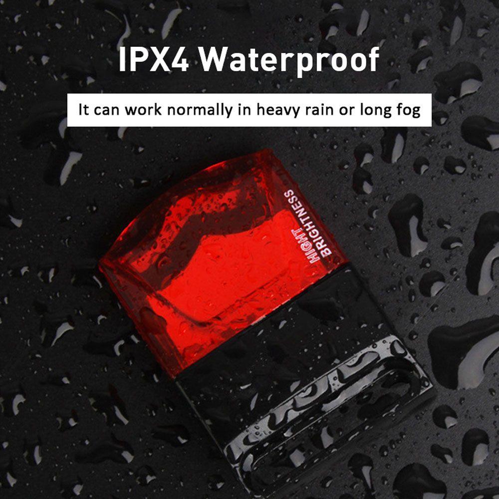 Induction Bike Seatpost Taillights Bicycle Lights Taillights Bike Rear Light Safety Warning Lamp