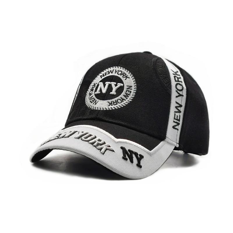 Racing hat European and American new embroidery trendy letter cap men's popular baseball hat hip hop hat women