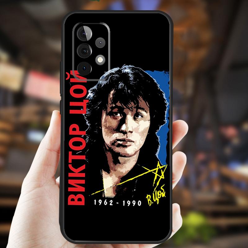 Viktor Tsoi Case For Samsung Galaxy A34 A06 A05 A32 A16 A55 A36 A26 A54 A14 A22 A52 A35 A15 A53 A13 A56