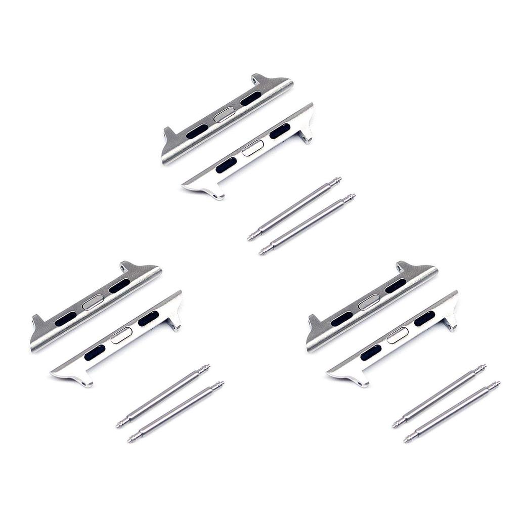 Adapter For Apple Watch Ultra 8 7 6 5 4 se 49mm 45mm 44mm 41mm 40mm band adaptor Stainless Steel Connector iWatch Accessories