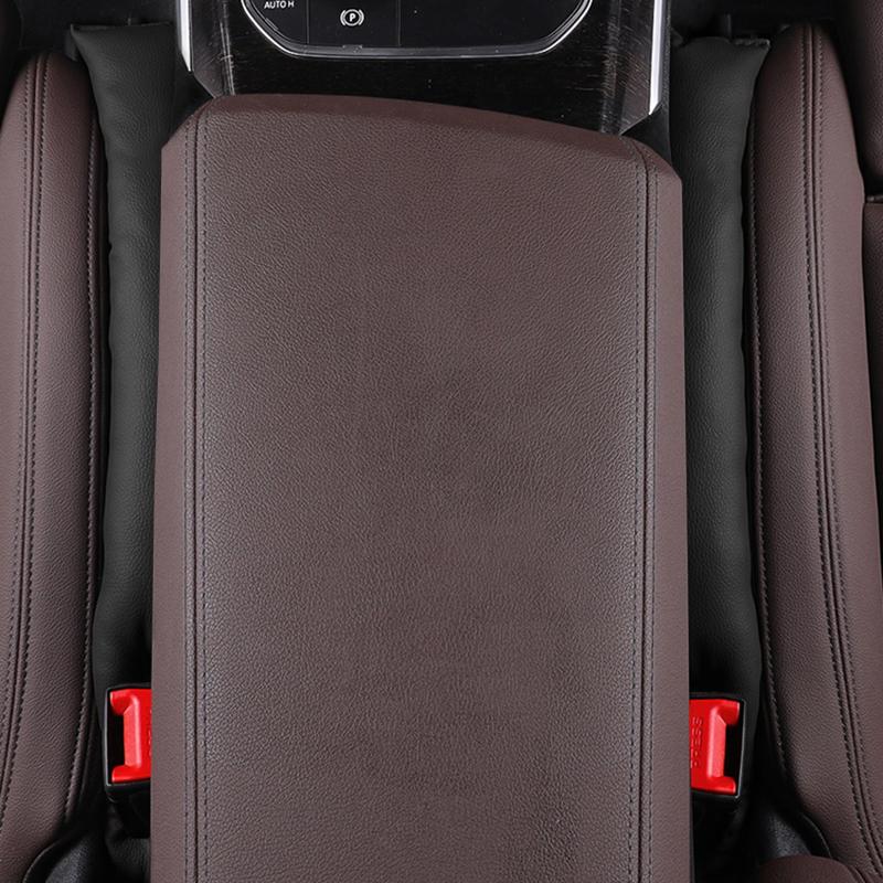 2Pcs Car Seat Gap Filler Side Seam Plug Strip Leak-proof Filling Strip Car Styling Padding Leather Leak Pads Plug Accessories