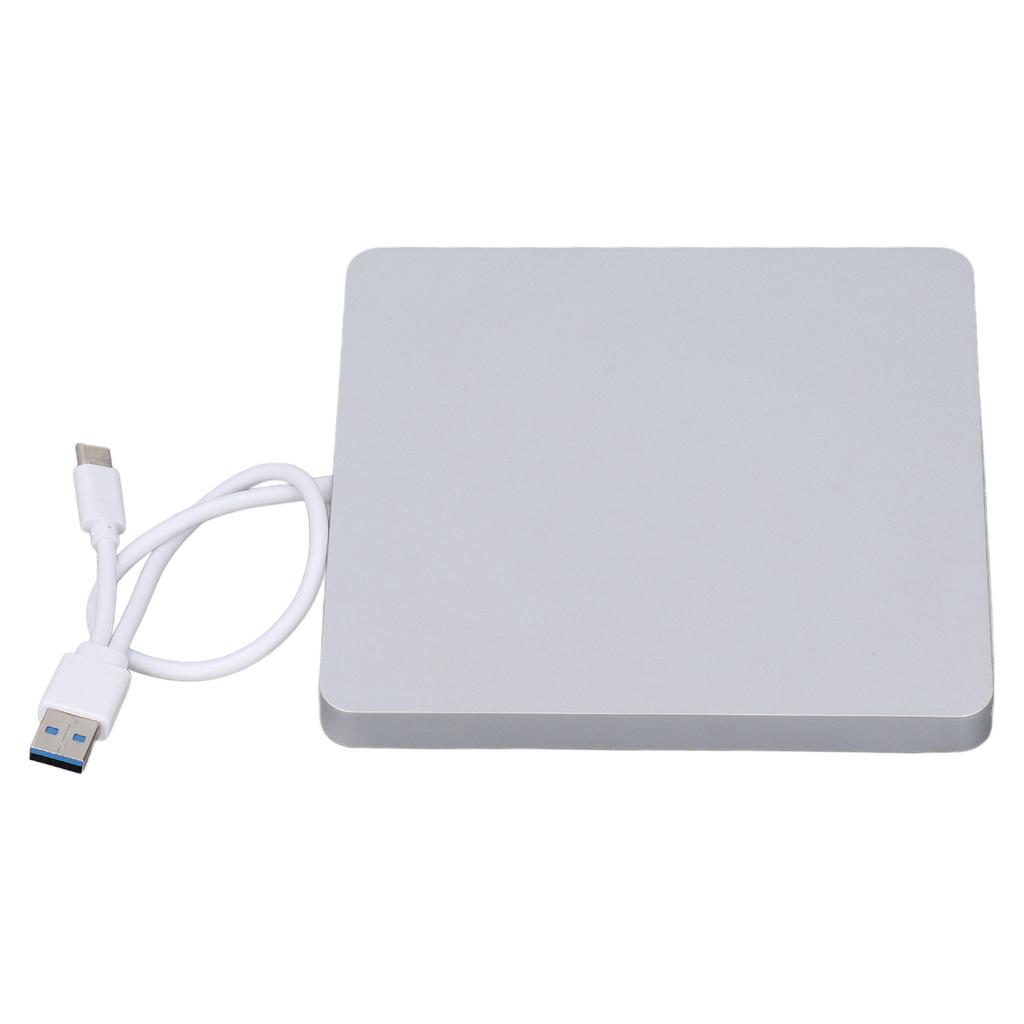 Externes DVD-Laufwerk USB 3.0 Typ C CD-Brenner Slim Tragbares CD-DVD Optisches Laufwerk Rewriter Player für Laptop Desktop-PC