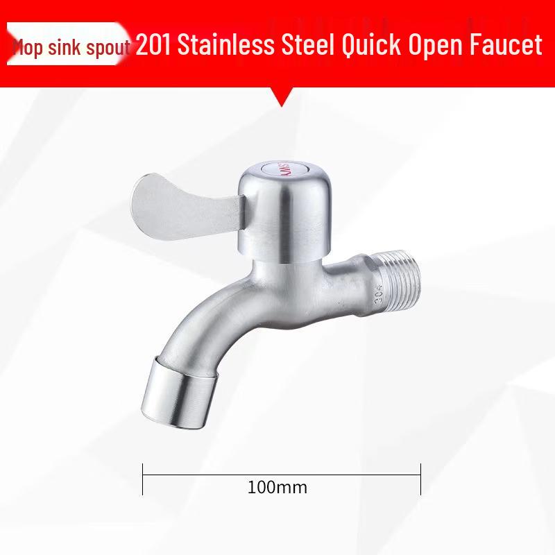 Miflame Stainless Steel Faucet 1/2 inch