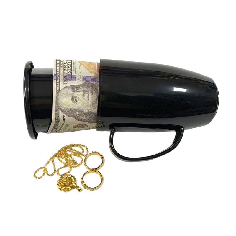 Hidden Safe Water Bottle Secret Bottle With Hidden Compartment Keeps Your Valuables Safe Like Money Keys And Jewelry Black