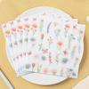 20pcs/Pac 33*33cm 2-Ply Disposable Party Napkin Floral Pattern