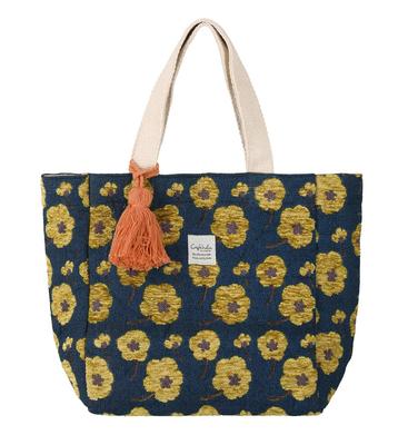 Friends Hill Ambacht India Tas M Praline Blauw BW-153-72
