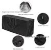 Black Outdoor Cushion Storage Bag - 210D Oxford Cloth
