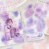 20pcs Watercolor Gradient Sticker Pack, Soft Color-Blend Decorative Stickers for Hand Account Embellishments, Notebook Decoratio