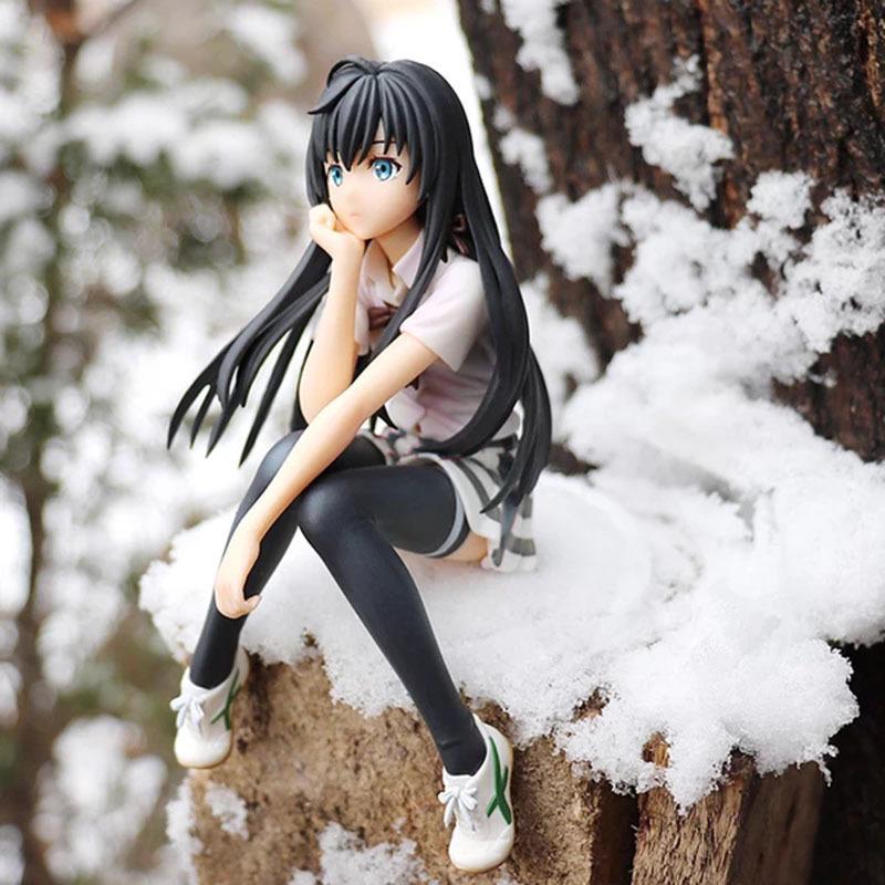 Anime Yukino Yukinoshita Kotobukiya Auto Stuhl Figur Modell Spielzeug Ornament