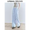 UR 2025 Summer Striped Wide-Leg Pants