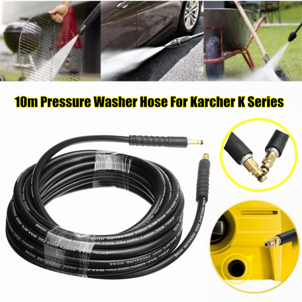 Buy 10m High Pressure Washer Water Cleaning Hose Pure Copper for