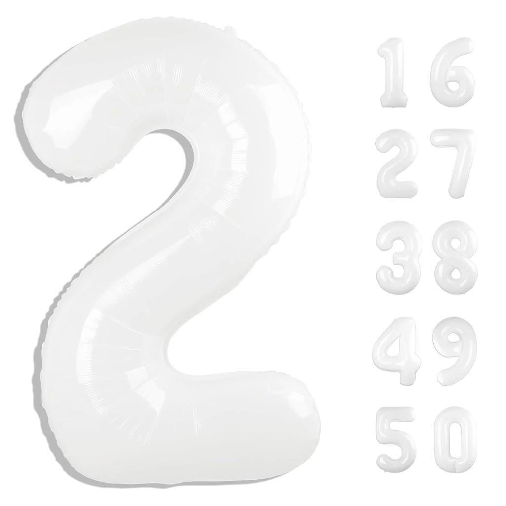 40 Inch Giant Whity Digital Large, Birthday Decoration, Party, Anniversary Project Decoration