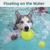 Haustier Flugscheiben Trainingsring Zerrspielzeug Hundespielzeug für Große Hunde Bissfeste Kauspielzeugball Schwimmender Welpe Interaktives Zubehör