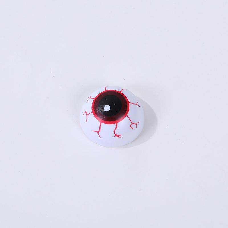 10Pcs/Lot Halloween Theme Decoration 3D Red Blue Eyeball Crafts Keychains Handmade Gifts Haunted House Home Bar Horror Props