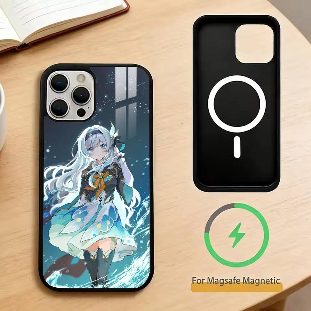 Honkai Star Rail   Phone Case For iPhone17,16,15,14,13,12,11 Plus,Pro Magnetic For Magsafe Wireless Charging