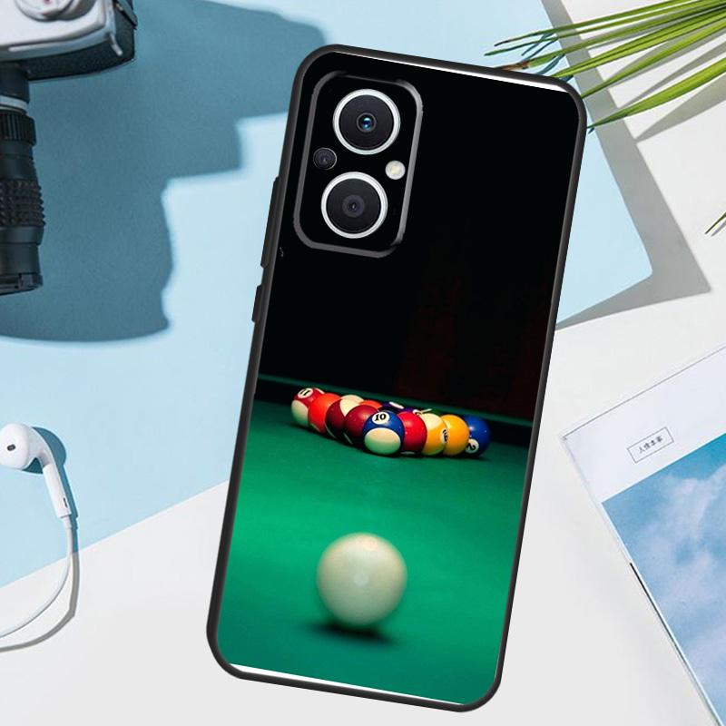 

Sports billiards Cover For OPPO Reno 13 F 14 10 11 12 Pro 12F 11F 14F 7 8 Lite OPPO Find X8 X6 X5 X9 Pro Case OPPO Reno14