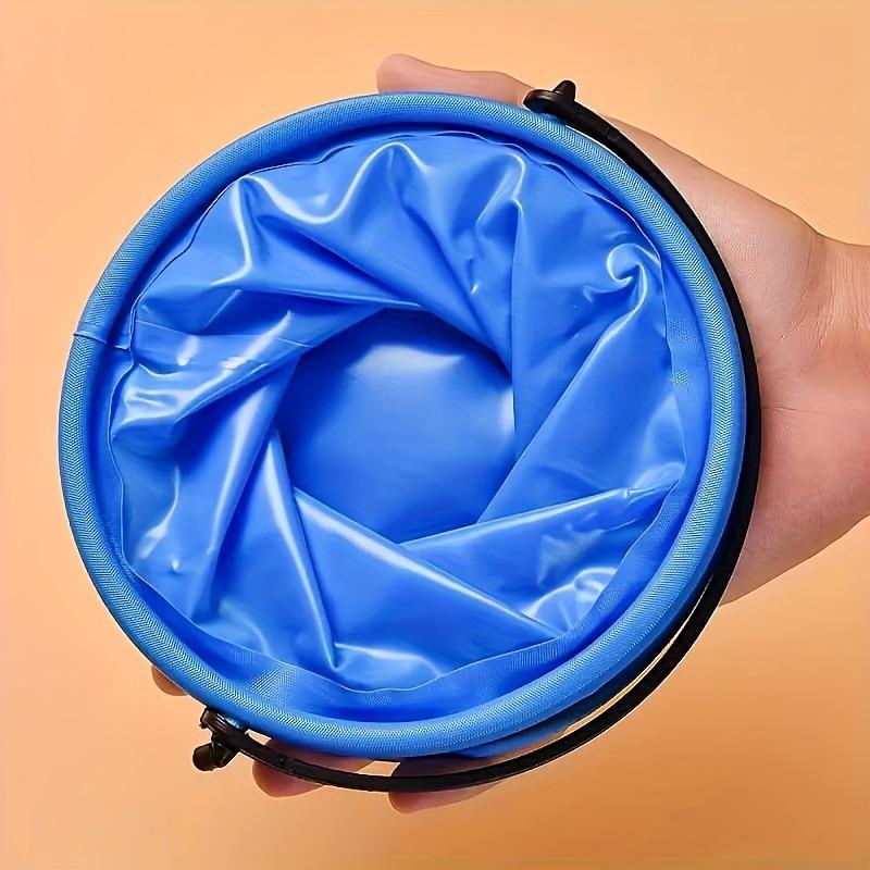 5pcs/set Mini Collapsible Beach Bucket - Portable PVC Watering Can for Outdoor Travel Camping Beach Water Games