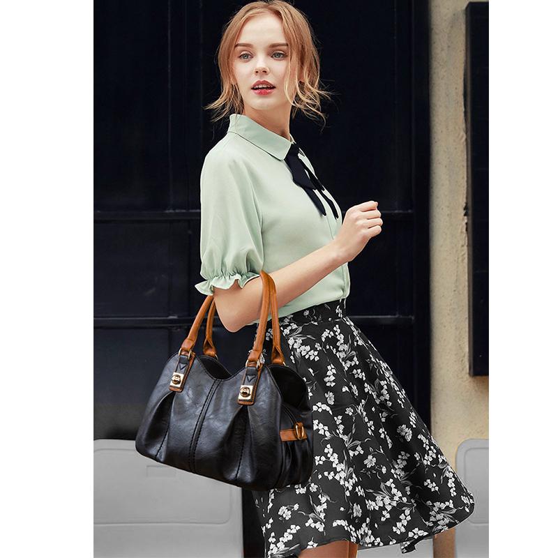 Купить Большие сумки через плечо, женские сумки на плечо, комплект из ...