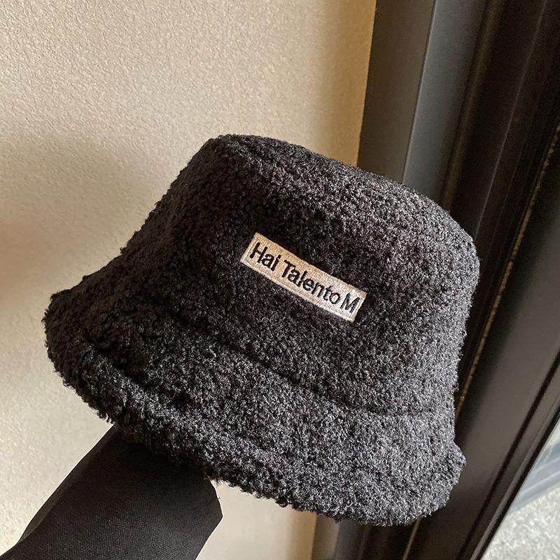 Women's Winter Fisherman Hat Fashionable Multifunctional Casual Teddy Plush Fleece Bucket Beanie Sports Fishing Ski Outdoor Use