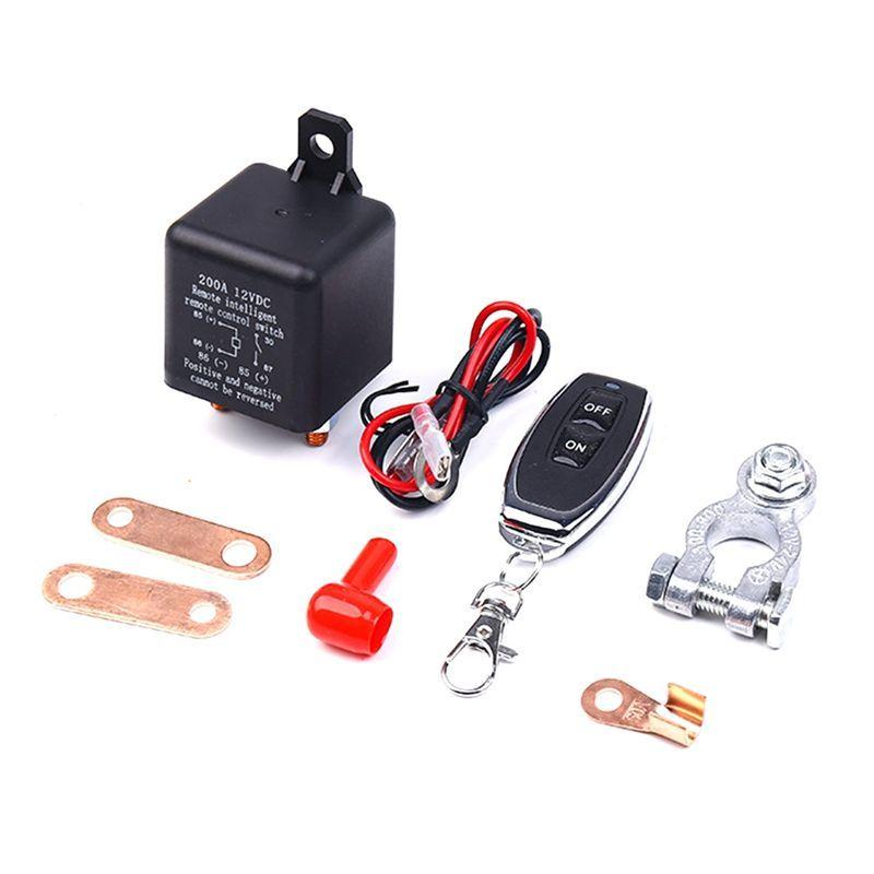 A16P-Wireless Remote Car Battery Intelligent Breaker DC12V Disconnect Isolator Relay Kit