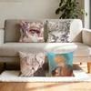 AAlien Stage Luka Pillow Case Square DoubleSided Printing Short Plush Sofa Cushion Cover Bedroom Bedside Pillow