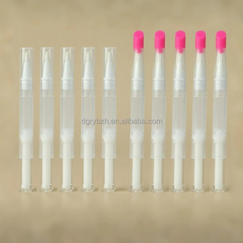 IN STOCK NO MOQ 2.5ml 4.5ml Rotary Foundation Liquid Dispensing Tube Bottle Empty Travel Nail Polish Oil Brush Twist Pen