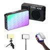 SmallRig RM 40C Mini LED RGB Wideo LCD Przenośna Kamera Idealny Prezent dla Twórców Treści na TikTok i YouTube oraz CRI TLCI Magnetyczny Uchwyt 5359 Światło,