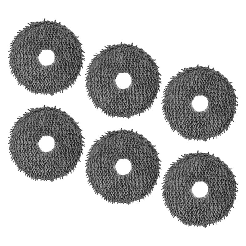 A78E-12PCS Microfiber Mop Cloth For Irobot Roomba Plus 505 Combo/ 405 Combo Vacuum Cleaner Parts Mop Pad