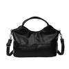 Textured Soft Leather Crossbody Handbag for Middle-Aged Women – Lightweight, Large Capacity, Perfect for Commuting.