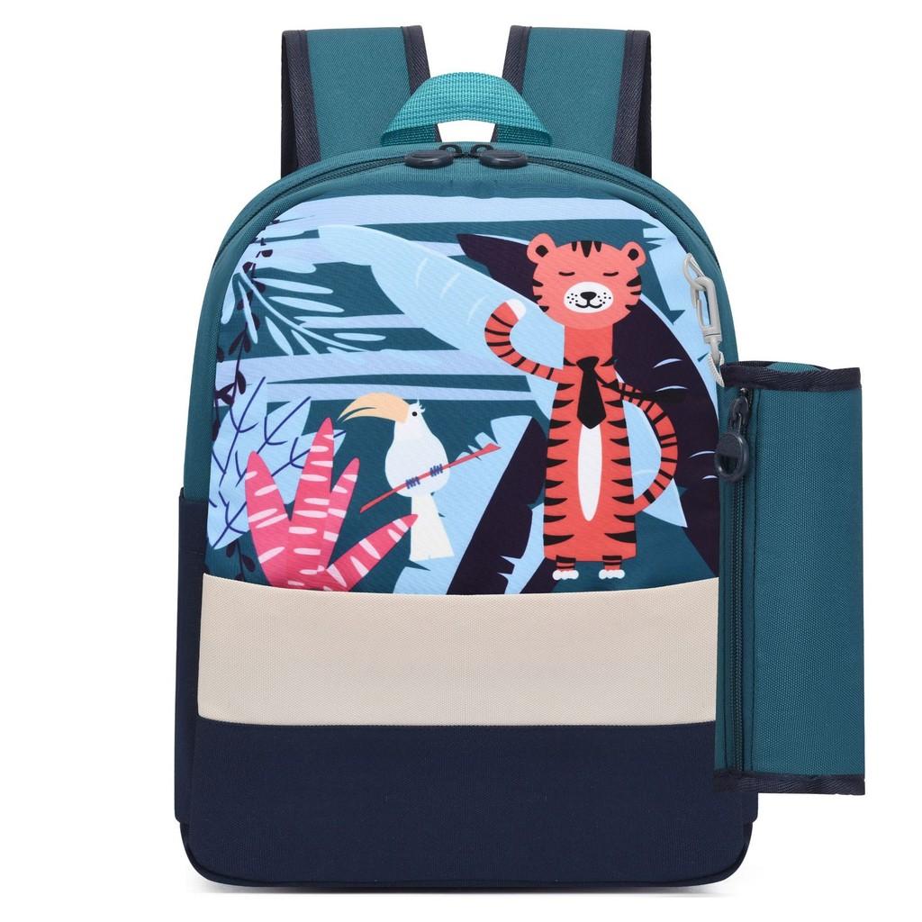 Fun And Cute Breathable Durable Canvas School Backpack For Boys And Girls