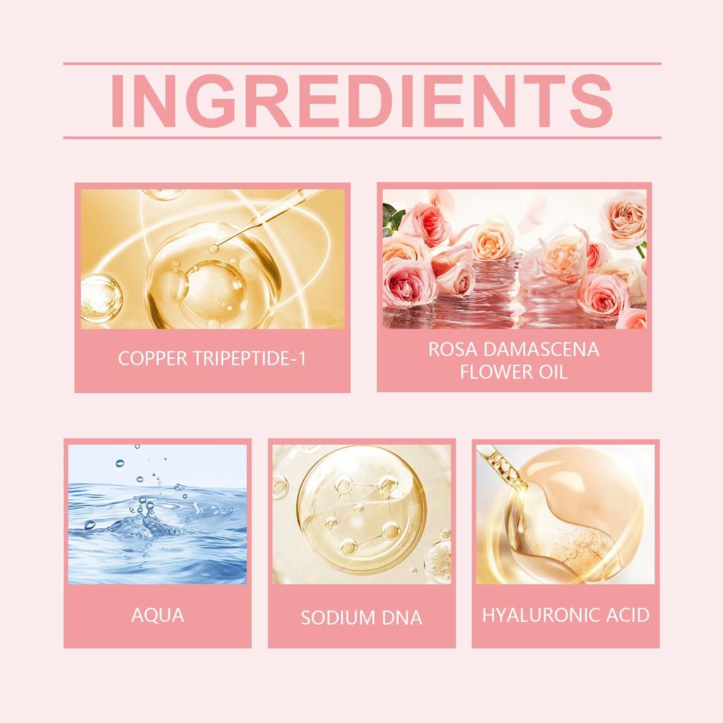 Rose Facial Serum Bright Face Dot Balm Dot Freckle Serum Resist Black Dot Brightening Resist Black Fade Dull 30ml