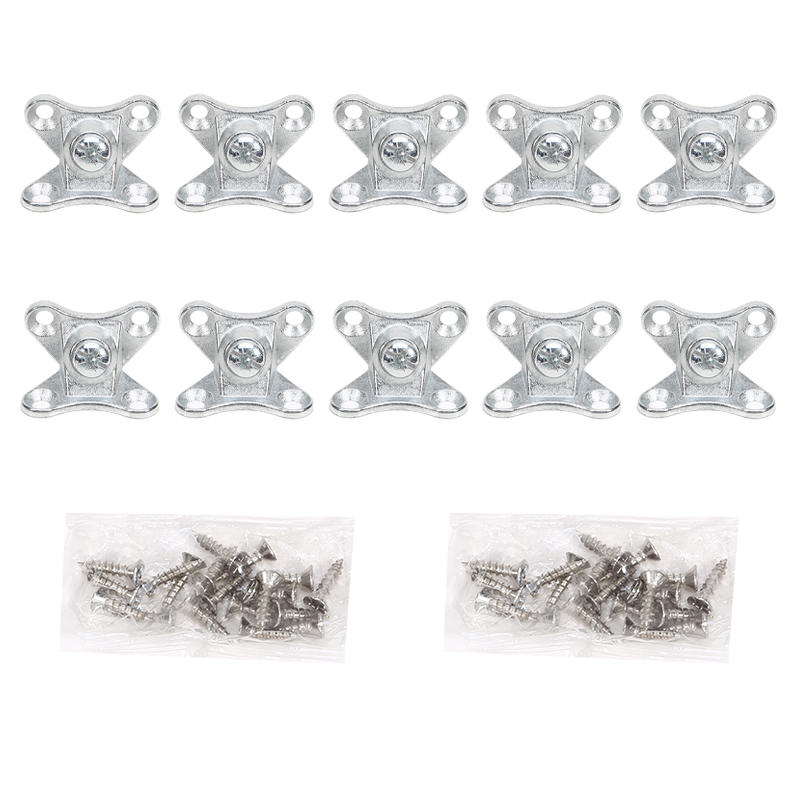 Zinc Alloy Corner Brackets with Screw Removable Right Angle L-Shaped Support Metal Connector Holder Corner Brace for Furniture