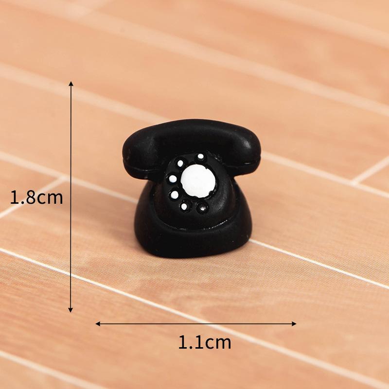 Kawaii Cartoon Cute Animal Resin Small Ornaments Creative Little Bear Doll Toys DIY Home Decoration Accessories Crafts Gifts