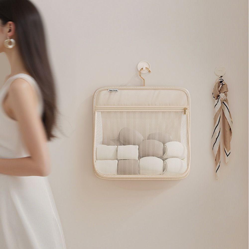 Large Capacity Underwear Storage Bag Space-Saving Closet Socks Dispenser  Dormitory Storage
