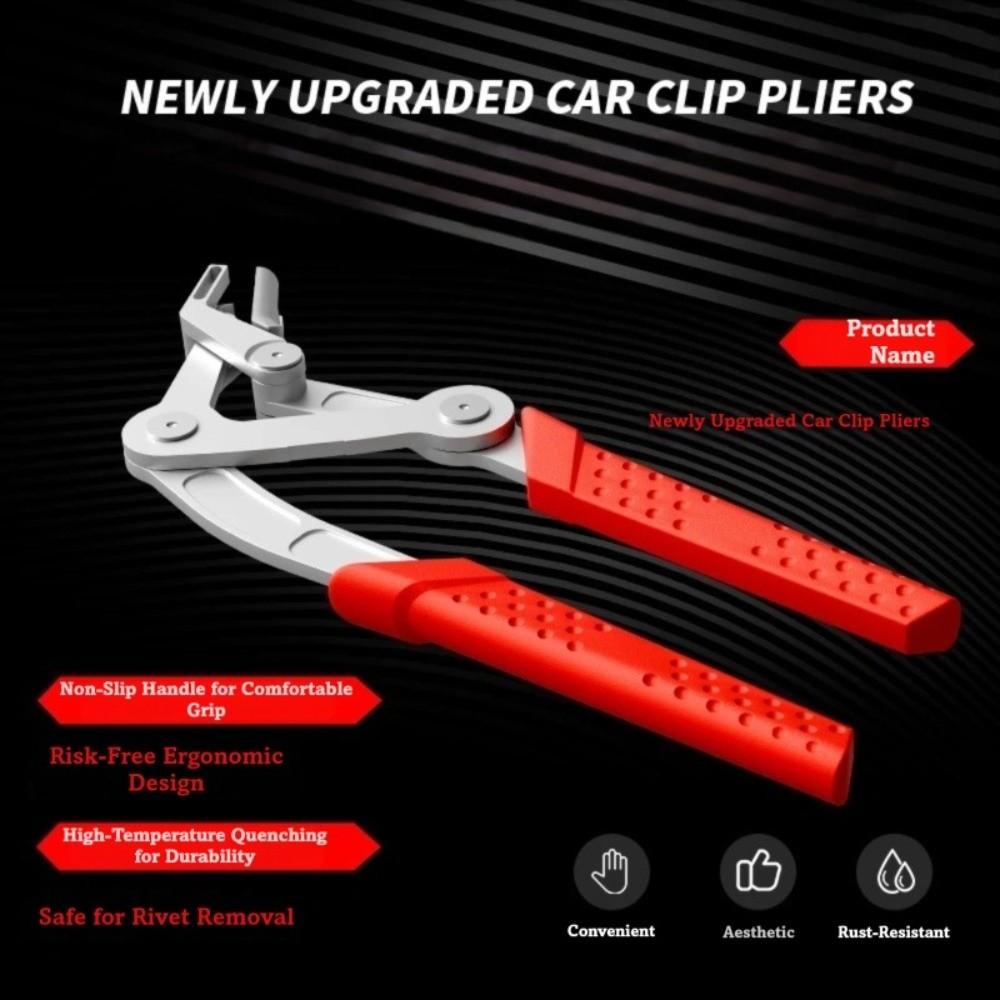 Multi-Purpose Car Clip Pliers Damage-Free Disassembly Plastic Rubber Trim Removal Tool Special Auto Repair Clip Removal Pliers