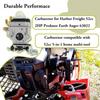 63022 Carburetor For Harbor Freight 52Cc 2HP Predator Earth Auger 63022 With Primer Bulbs Spark Plug Gasket Fuel Line Carb Kit, Replace 63022 56257