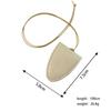 Hanging Neck Sunglasses Pendant Clip PU Leather Neck Hanging Glasses Chain Portable Glasses Clip
