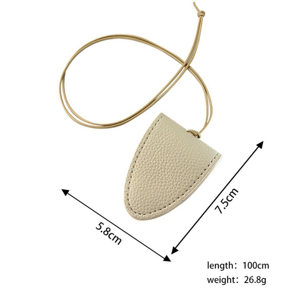 Hanging Neck Sunglasses Pendant Clip PU Leather Neck Hanging Glasses Chain Portable Glasses Clip