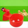10/20Pcs Chicken Duck Drinking Cup Automatic Drinker Chicken Feeder Plastic Poultry Farm Water Drinking Cups Easy Installation