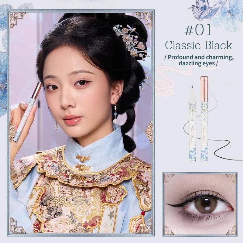 

Flower Knows Eyeliner Cloud Collar Collection Long-lasting Waterproof Lash-Lengthening Non-Smudge Fine Natural баклажановый