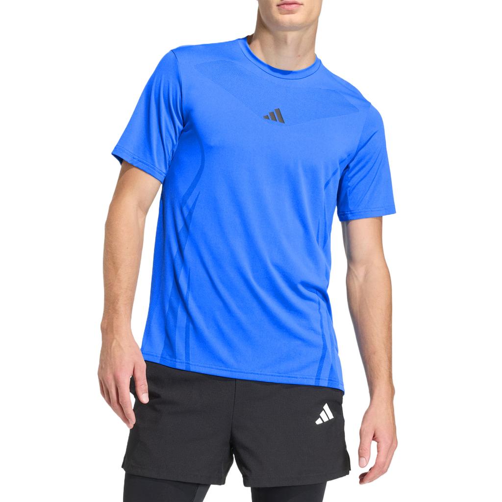 adidas Airchill T Shirts Men's Light Blue Crew Neck KE2388