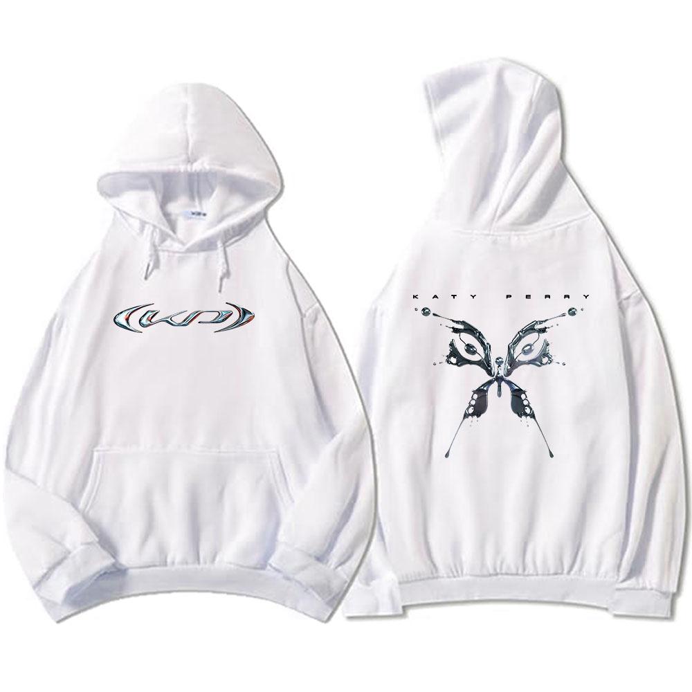 Women Clothes Album WOMAN'S WORLD Katy Perry Hoodie Moletom Winter Hooded Harajuku Fashion Sweatshirts Unisex Streetwear Hoodies